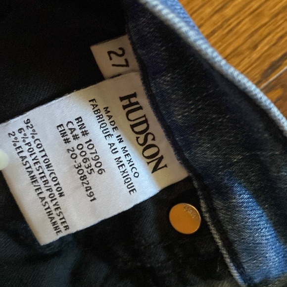 Hudson skinny jeans size 27 - Picture 5 of 8